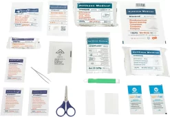 Verbandtasche TRAVEL, Inkl. Bedarfsgerechter Füllung Für Unterwegs, B 170 X T 60 X H 120 Mm, Nylon, Blau-rot -Lager und Betriebslager verbandtasche travel inkl bedarfsgerechter fuellung fuer unterwegs b 170 x t 60 x h 120 mm nylon blau rot img SI 128390 E cut