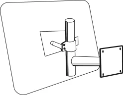 Wandarm, B 400 X H 500 Mm, Für Alle Spiegelgrößen
