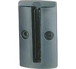 Wandclip, Kunststoff, Für Gurtwarnständer