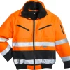 Warnschutz-Pilotjacke, Orange/blau, Gr. M