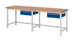 Werkbank Modell 8001, B 2500 X T 700 X H 840 Mm