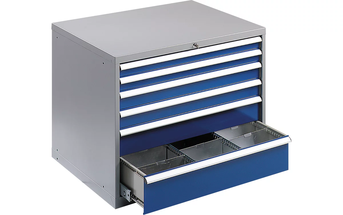 Werkzeugschrank WSK 5408-6L, 6 Schubladen, 800 Mm Hoch 2 Werkzeugschrank WSK 5408-6L, 6 Schubladen, 800 Mm Hoch – Bild 2